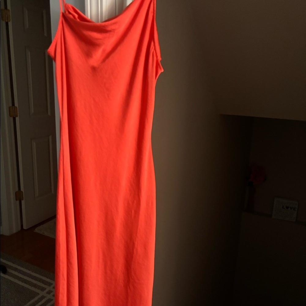 Satin Maxi Dress